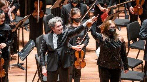 Gustavo Dudamel y Wynton Marsalis