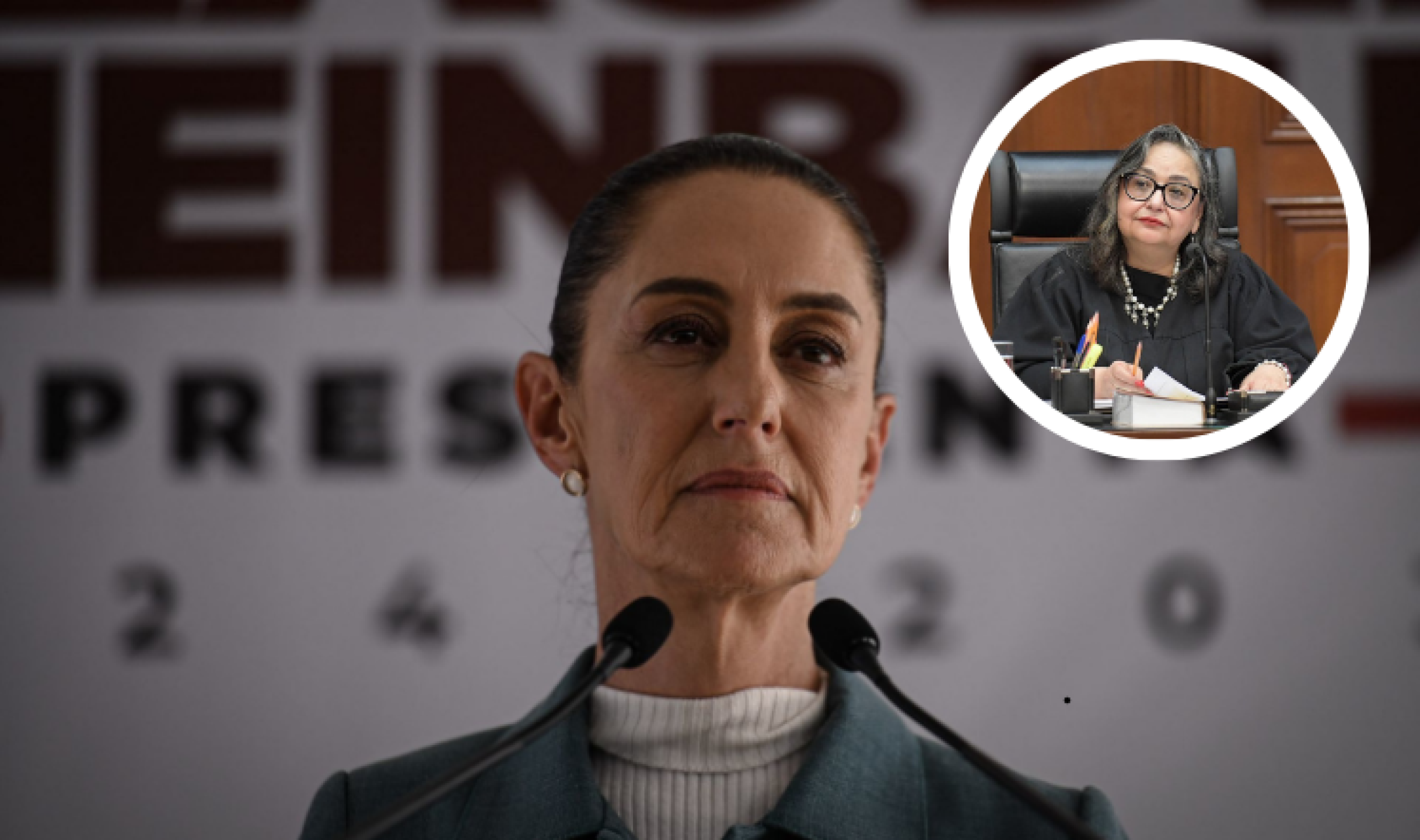 Sheinbaum y Norma Piña