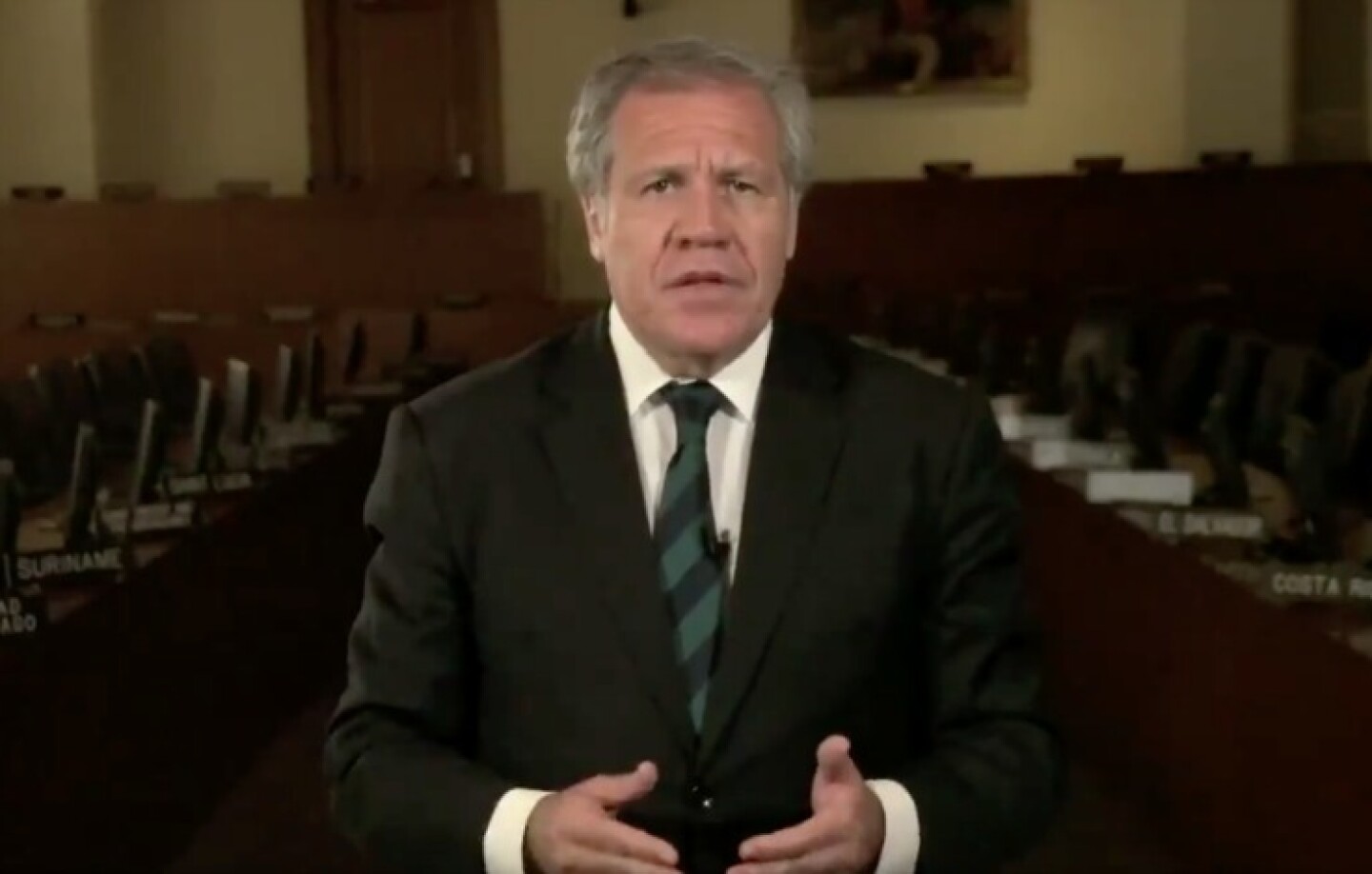 Almagro renuncia OEA cortada