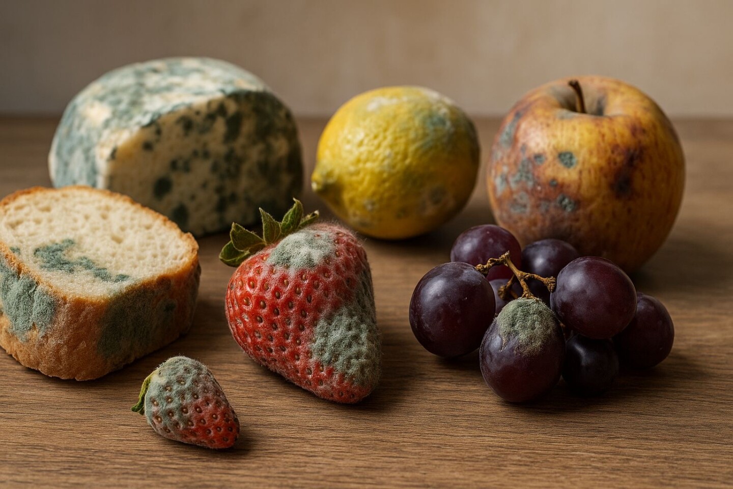 Alimentos con hongo