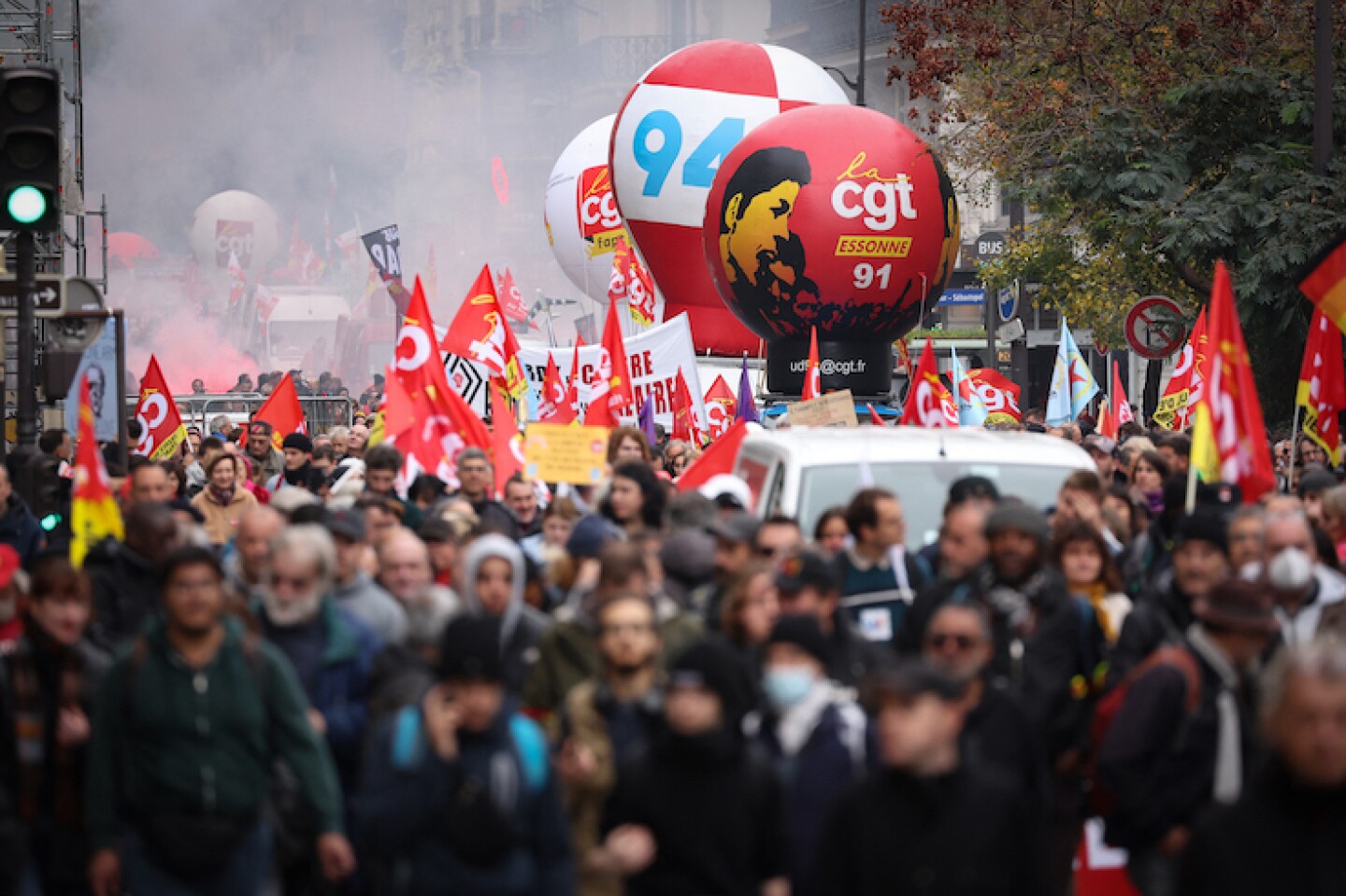 FRANCE-LABOUR-TRANSPORT-STRIKE-DEMONSTRATION