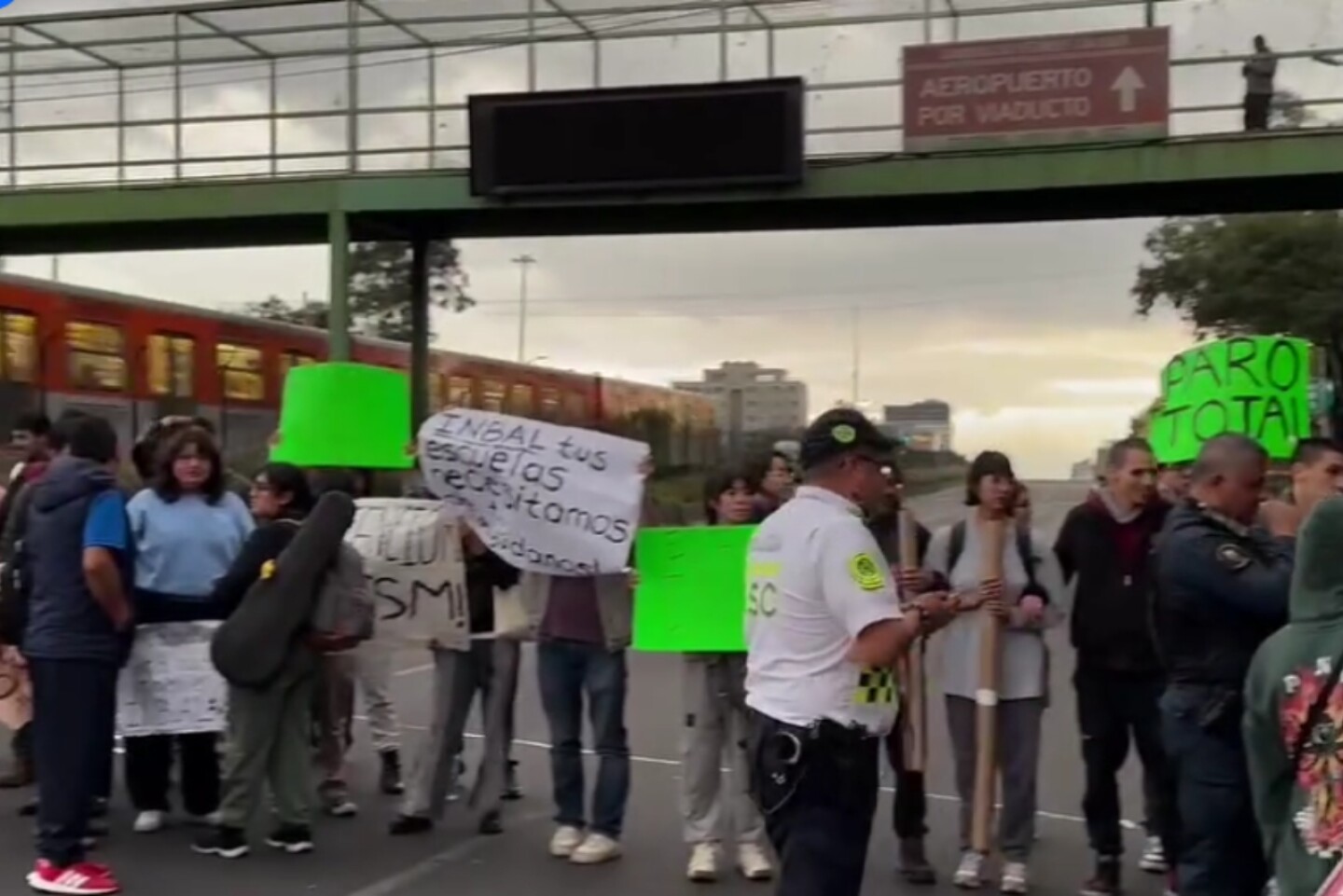 Bloqueo Calzada de Tlalpan