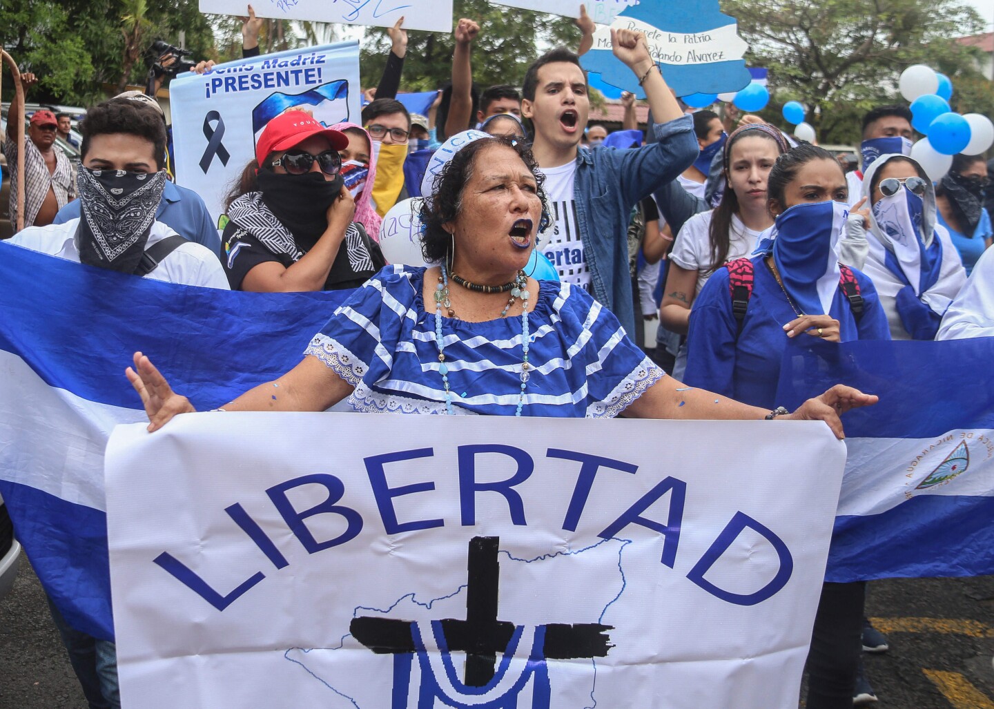 Nicaragua opositores exiliados