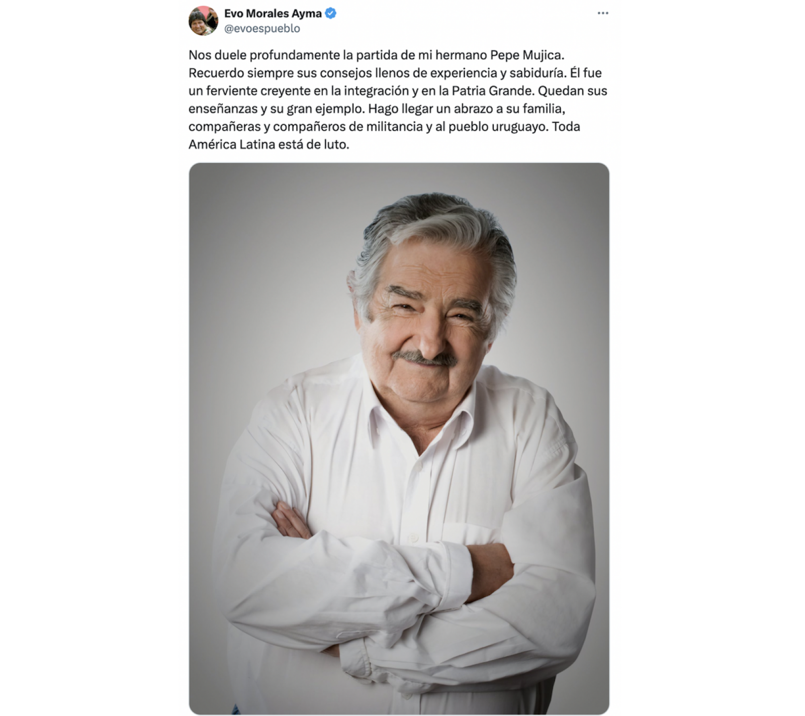 Evo Morales y Mujica
