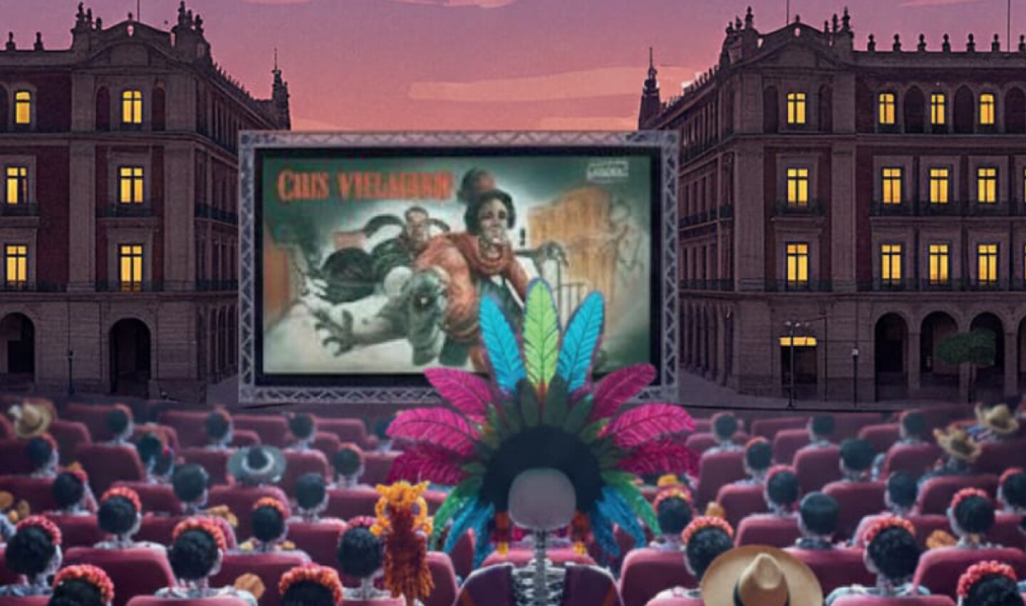 Zócalo películas gratis CDMX día de muertos
