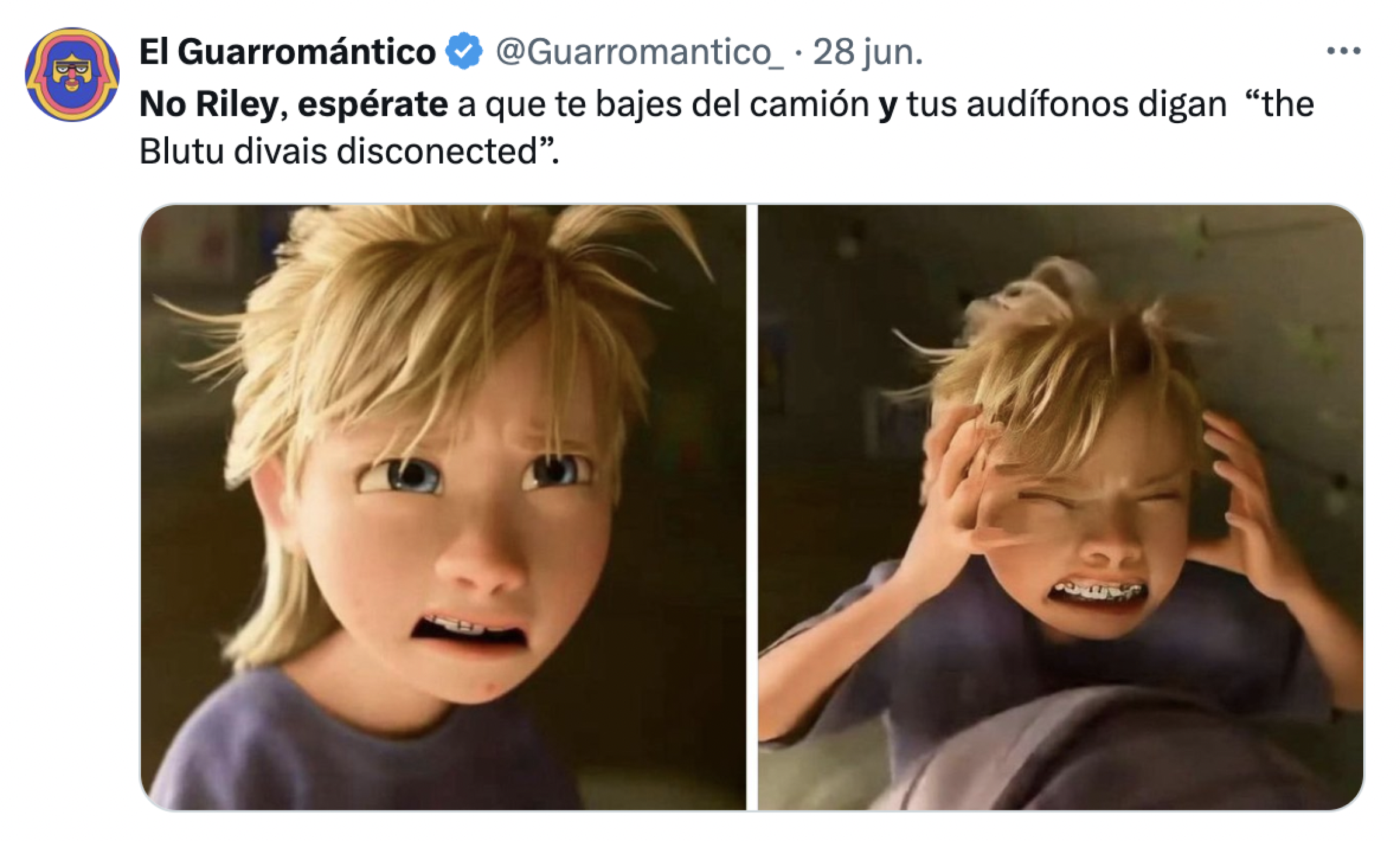 'No, Riley, y espérate…' a ver los mejores memes de esta frase viral