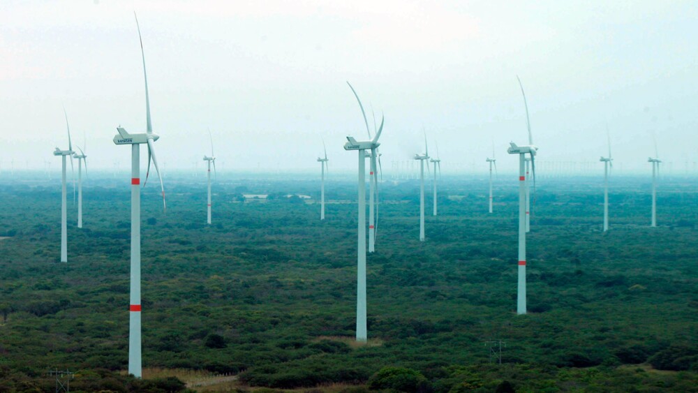 energía eólica, energías renovables mexico, turbinas