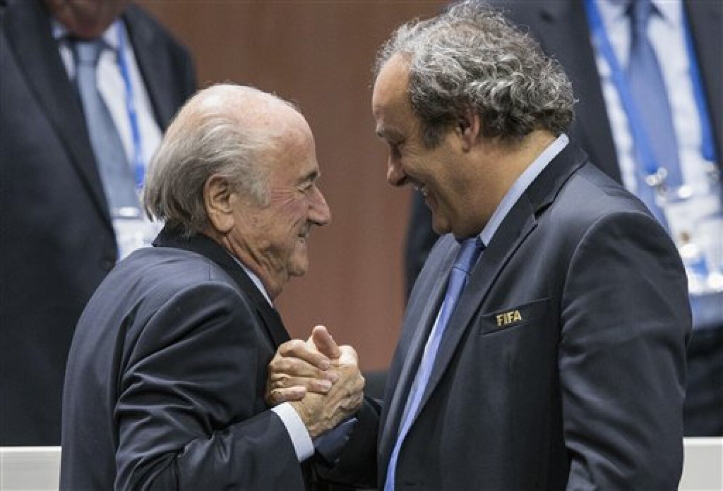 Soccer FIFA Election Platini