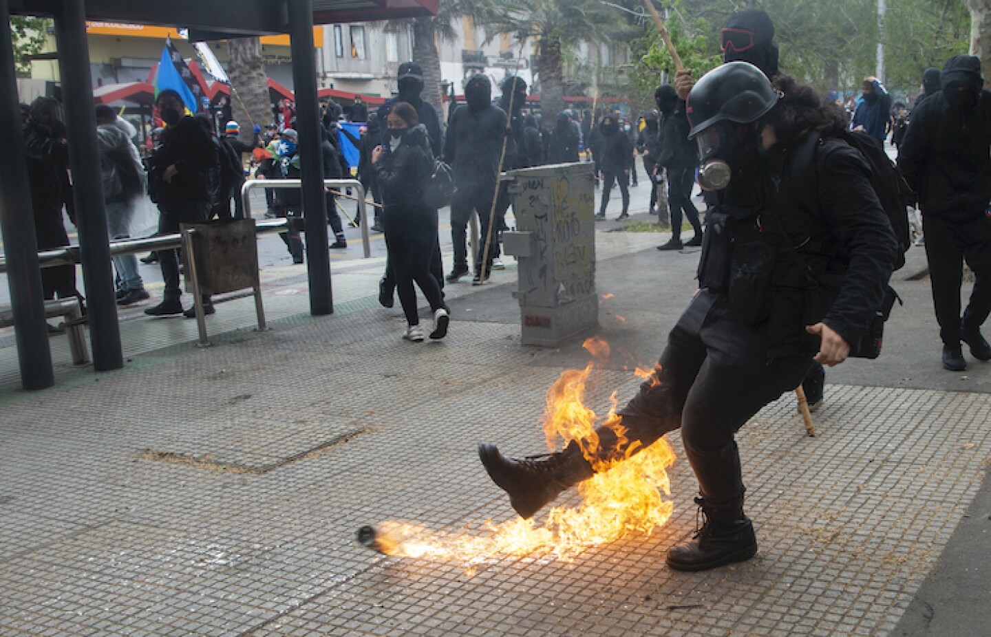 CHILE-DAY OF THE RACE-MAPUCHES-PROTEST