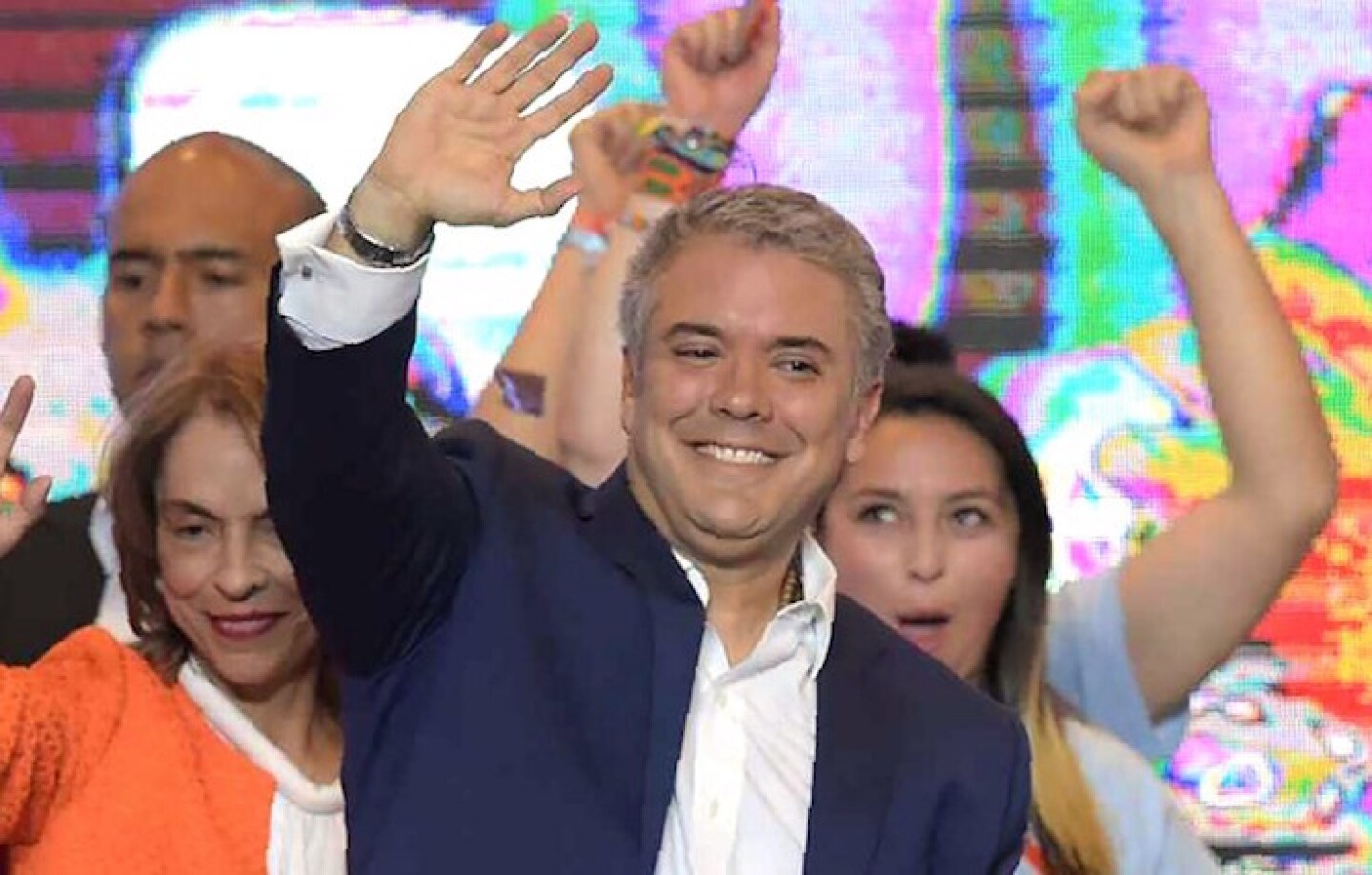 COLOMBIA-ELECTION-RUNOFF-SUPPORTERS-DUQUE