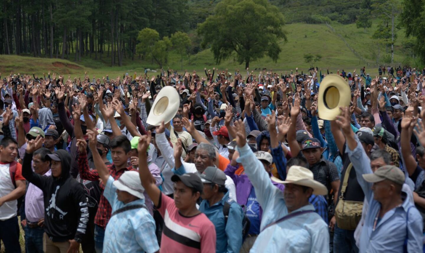 Se reactiva tensión en Pantelhó; asume alcalde repudiado por autodefensas