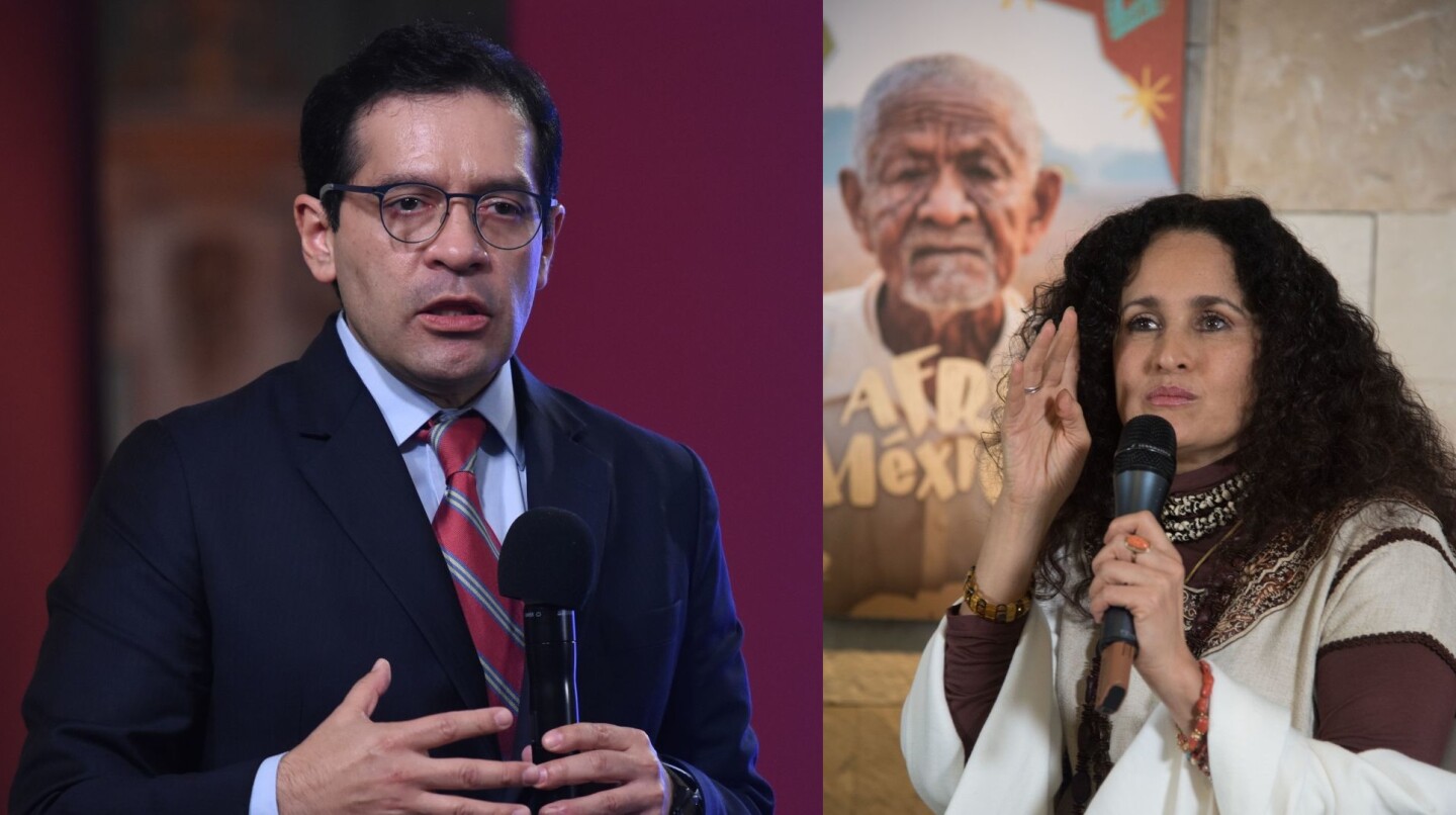 Luis Antonio Ramírez Pineda, titular del Issste, durante su participación en la conferencia.