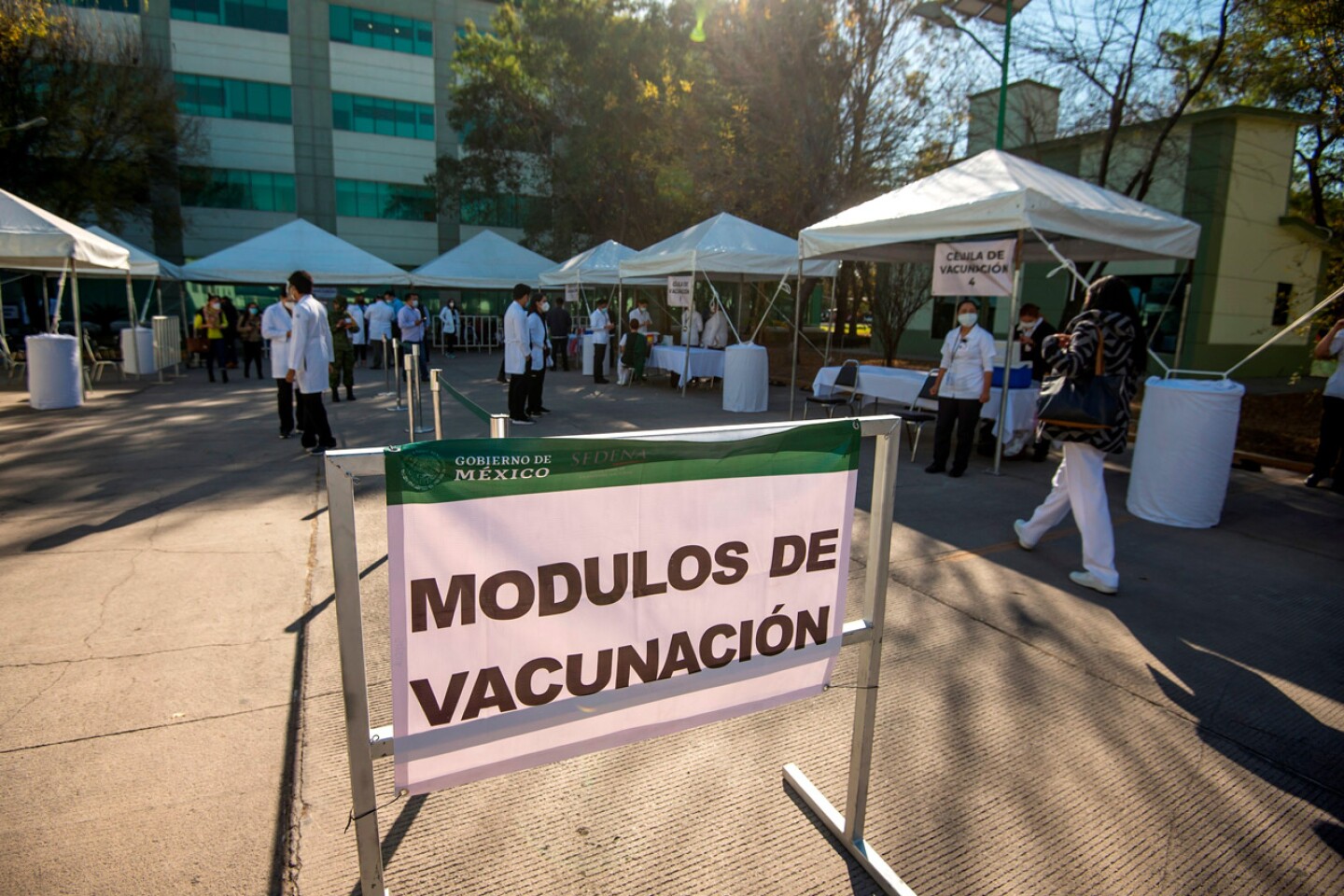 Modulo vacunación, dos semanas de vacunación con poco orden, vacuna mexico
