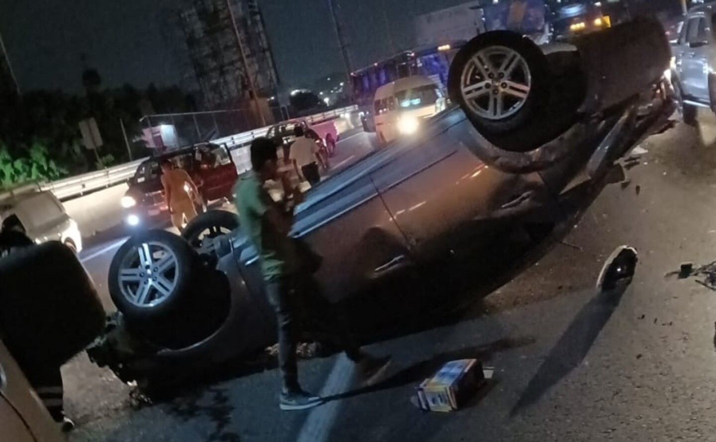 Accidente carretera México-Pachuca