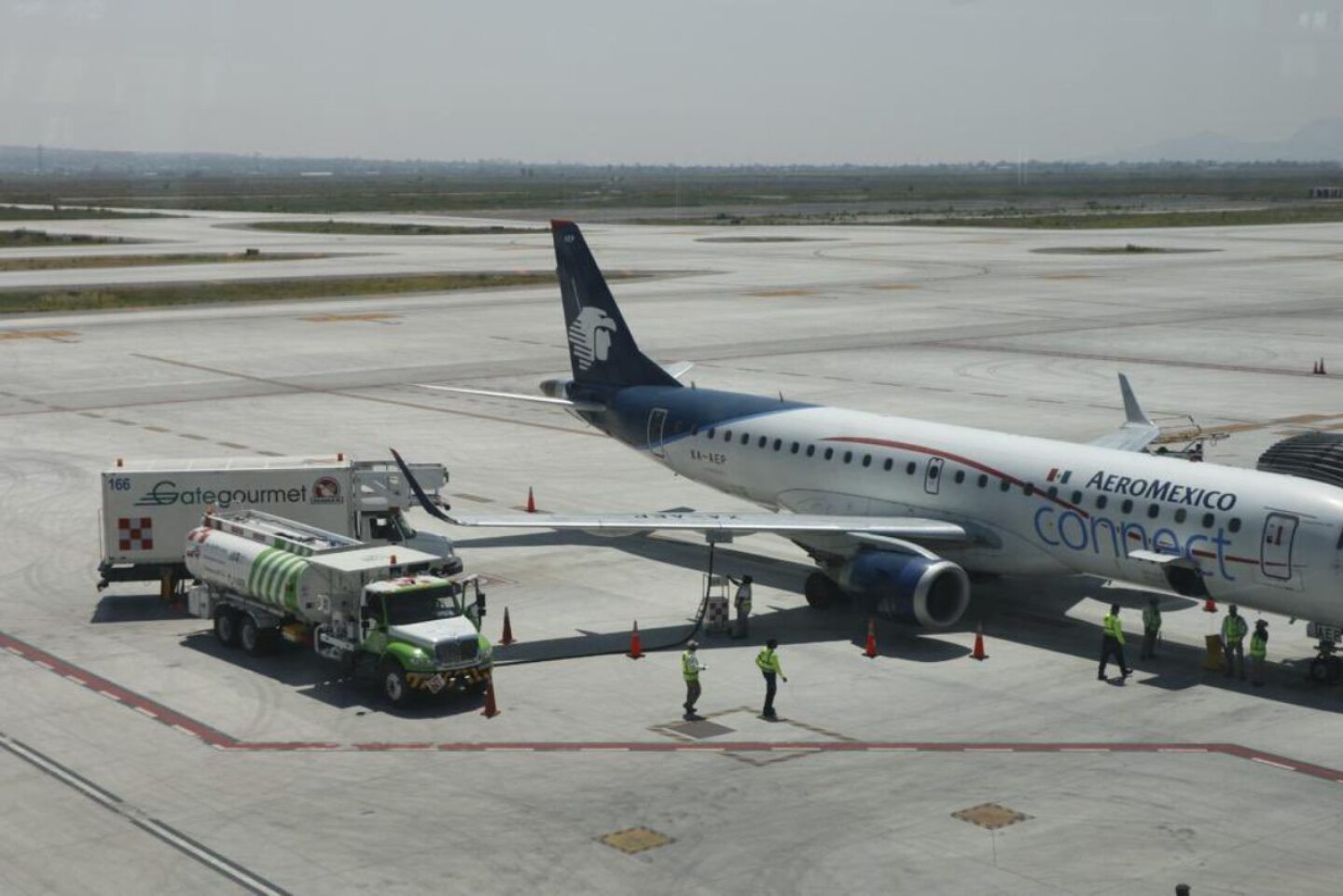 Avión de Aeroméxico