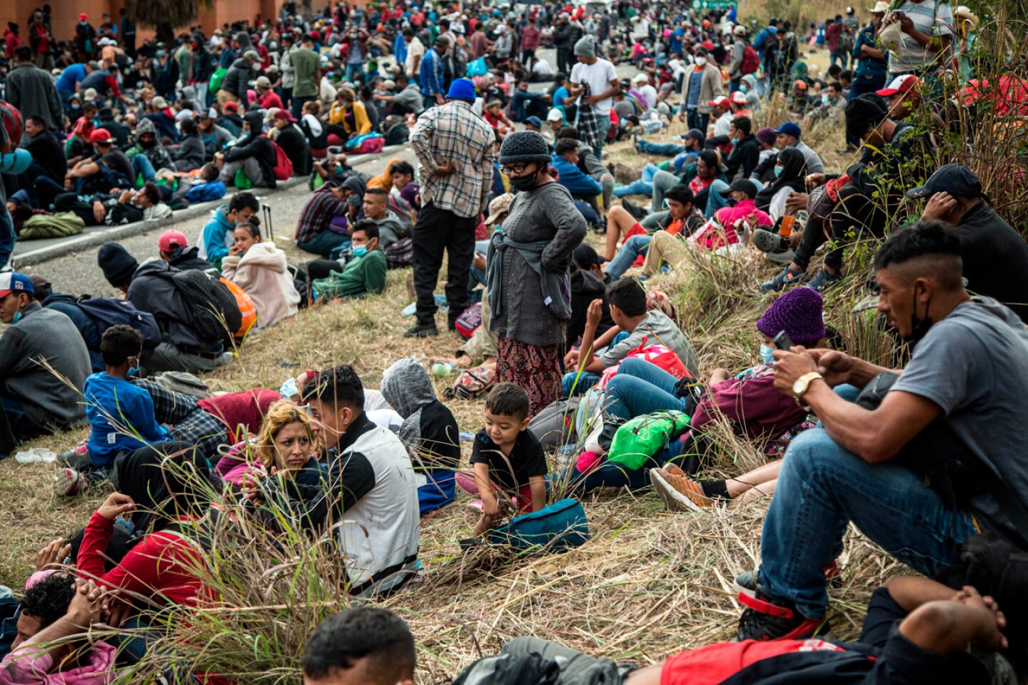 migrantes caravana migrante hondureña