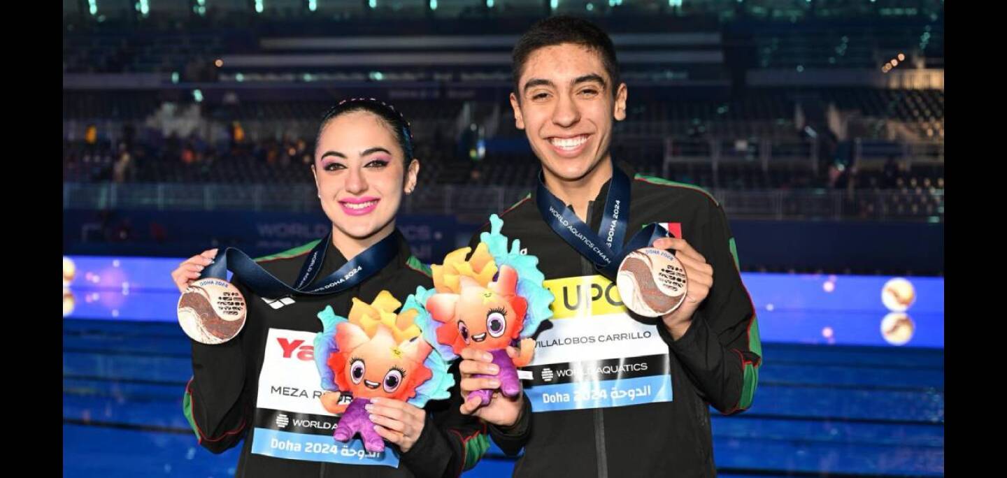 Trinidad Meza y Diego Villalobos consiguen histórica medalla olímpica
