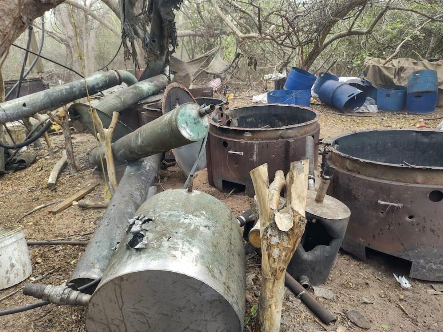 laboratorio clandestino en Sinaloa