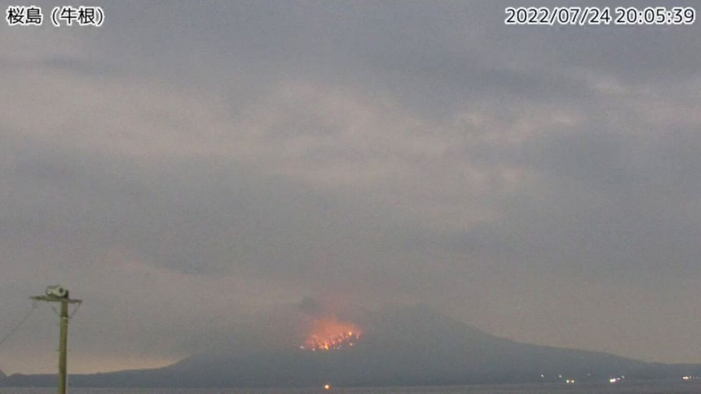 Japón-erupción-volcán-sakurajima