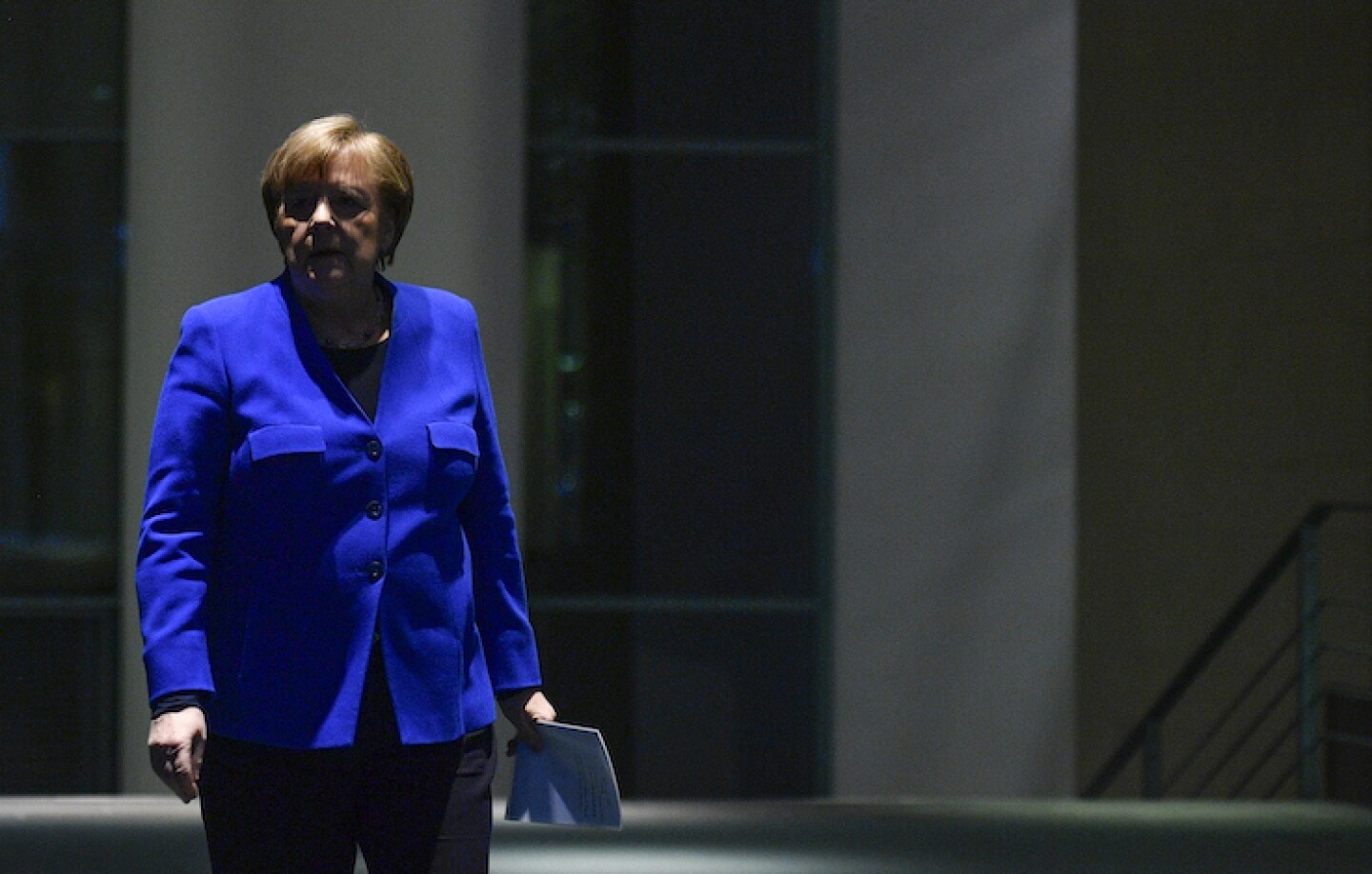 GERMANY-HEALTH-VIRUS-MERKEL