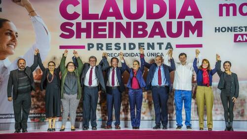 Claudia Sheinbaum equipo precampaña
