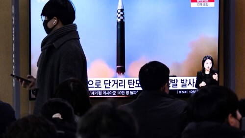 SKOREA-NKOREA-MILITARY-MISSILE