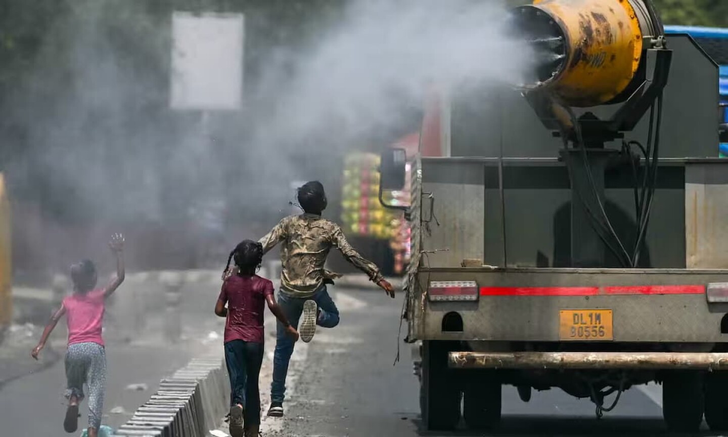 La temperatura en Delhi alcanza los 50.5ºC