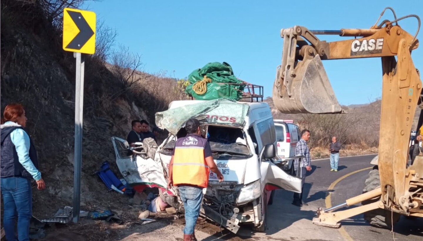 Accidente Oaxaca