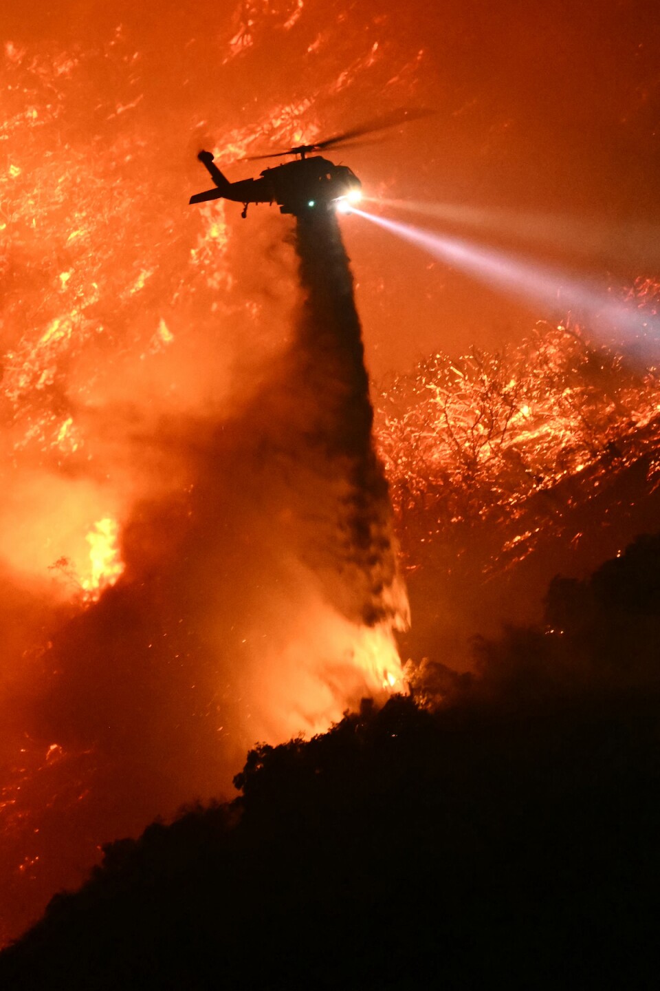 Incendio en Los Ángeles, California