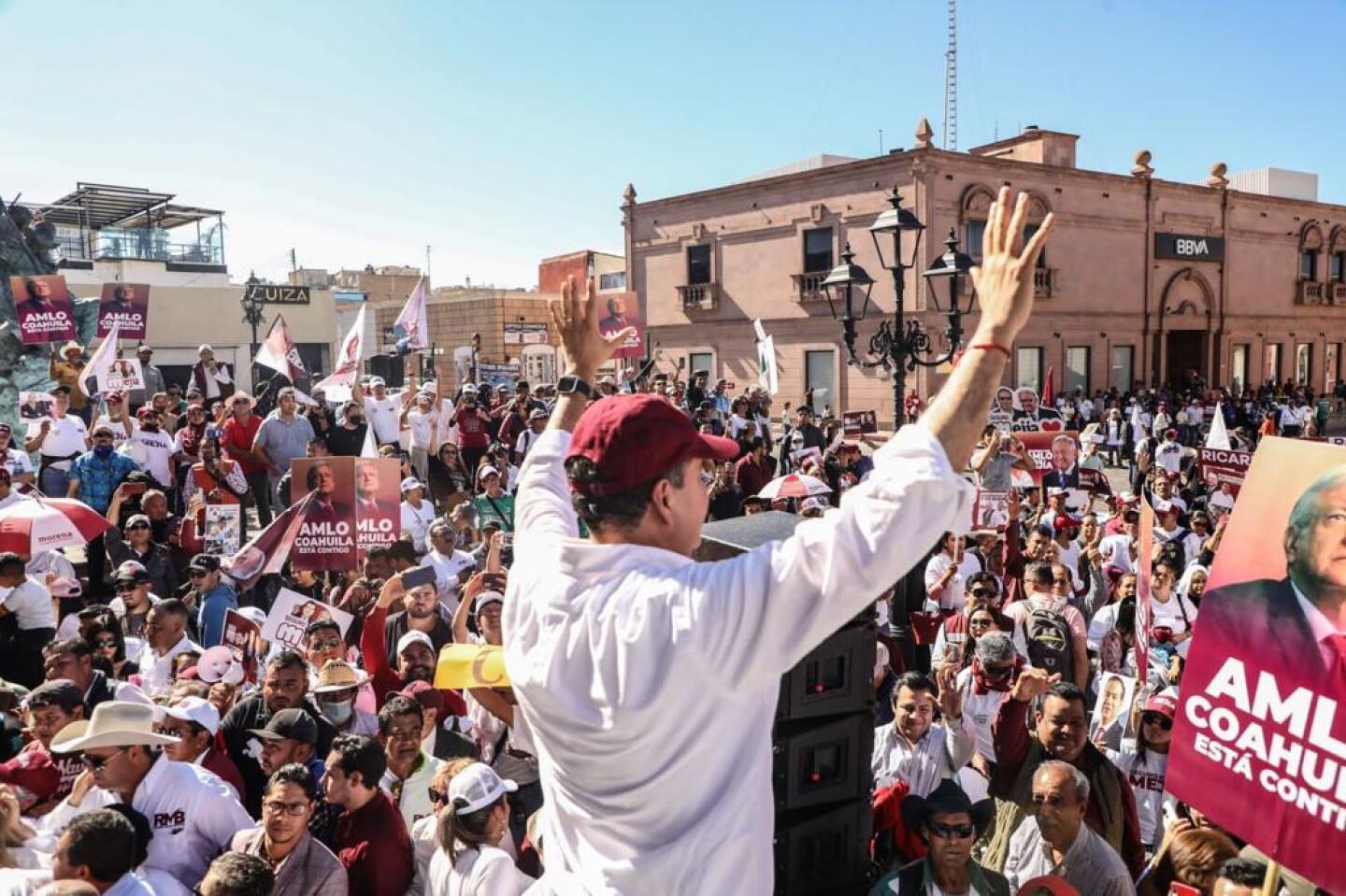 marcha Ricardo Mejía