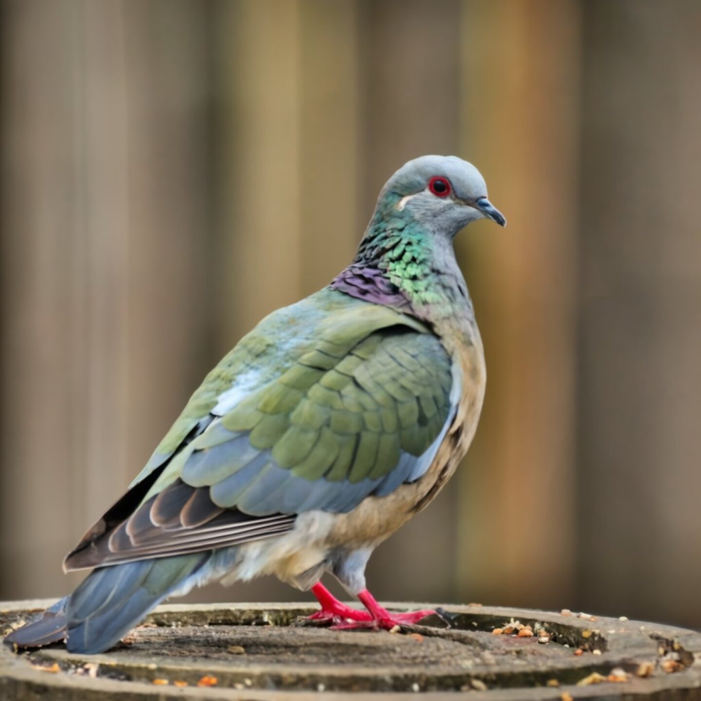 kereru green_dove_bird_with_gray_and_white