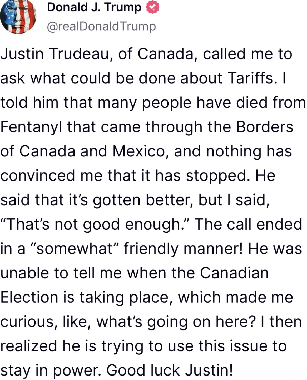 Donald Trump | Canadá