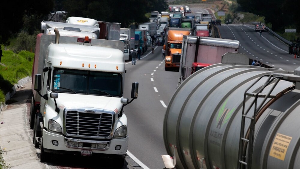 Bloqueo Autopista Puebla-4