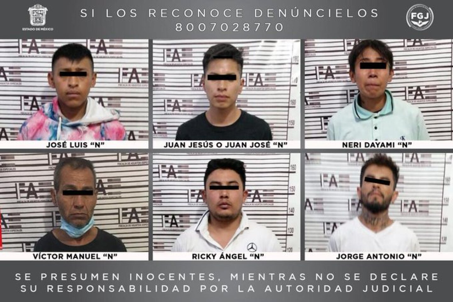 implicados en multihomicidio en Tultepec