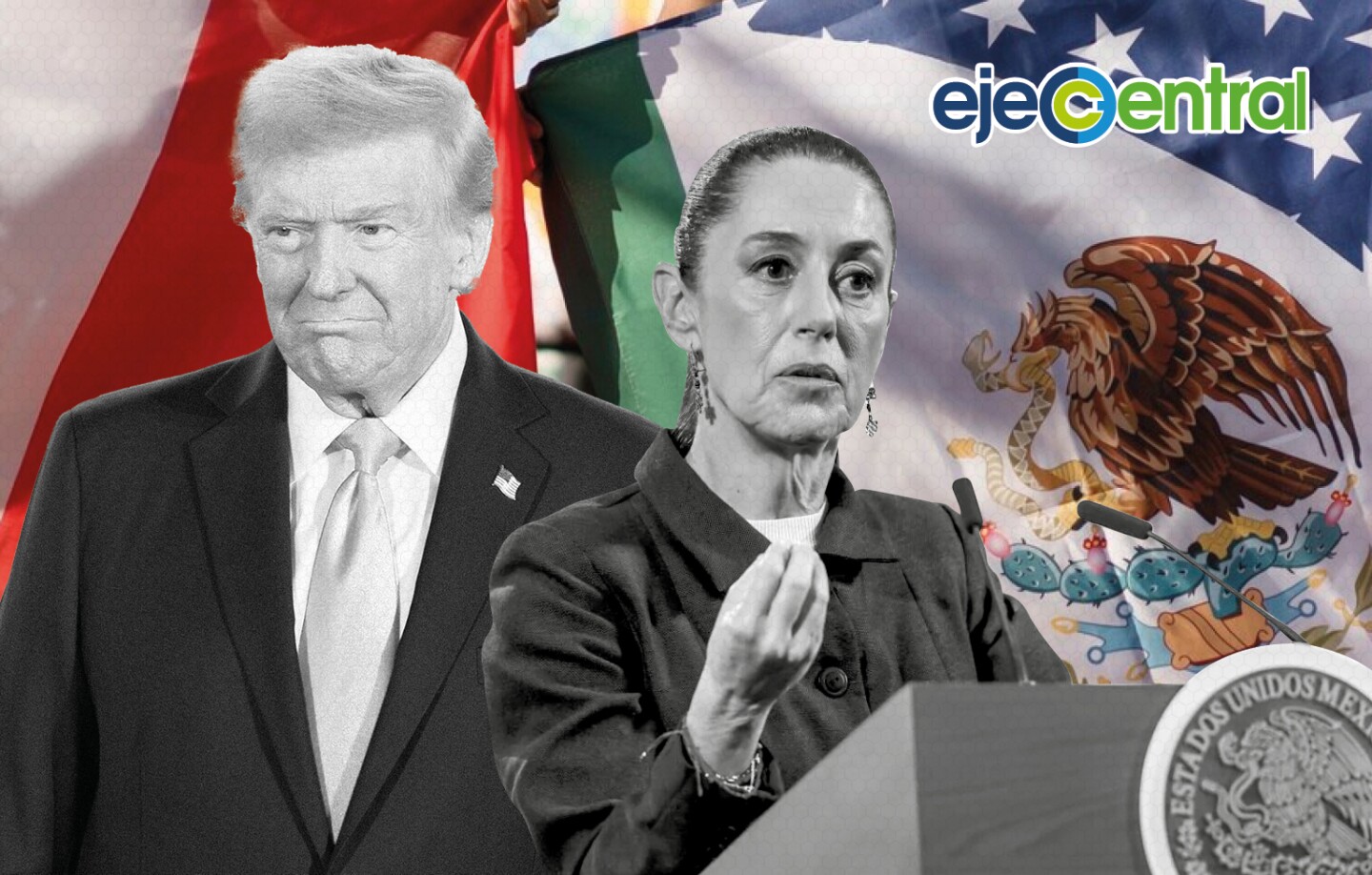 Sheinbaum y Trump