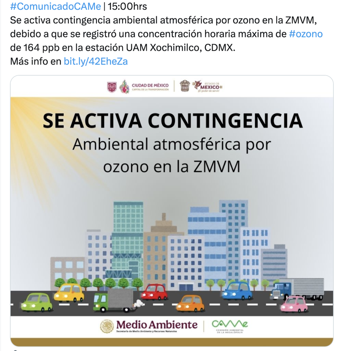 Contingencia Ambiental hoy