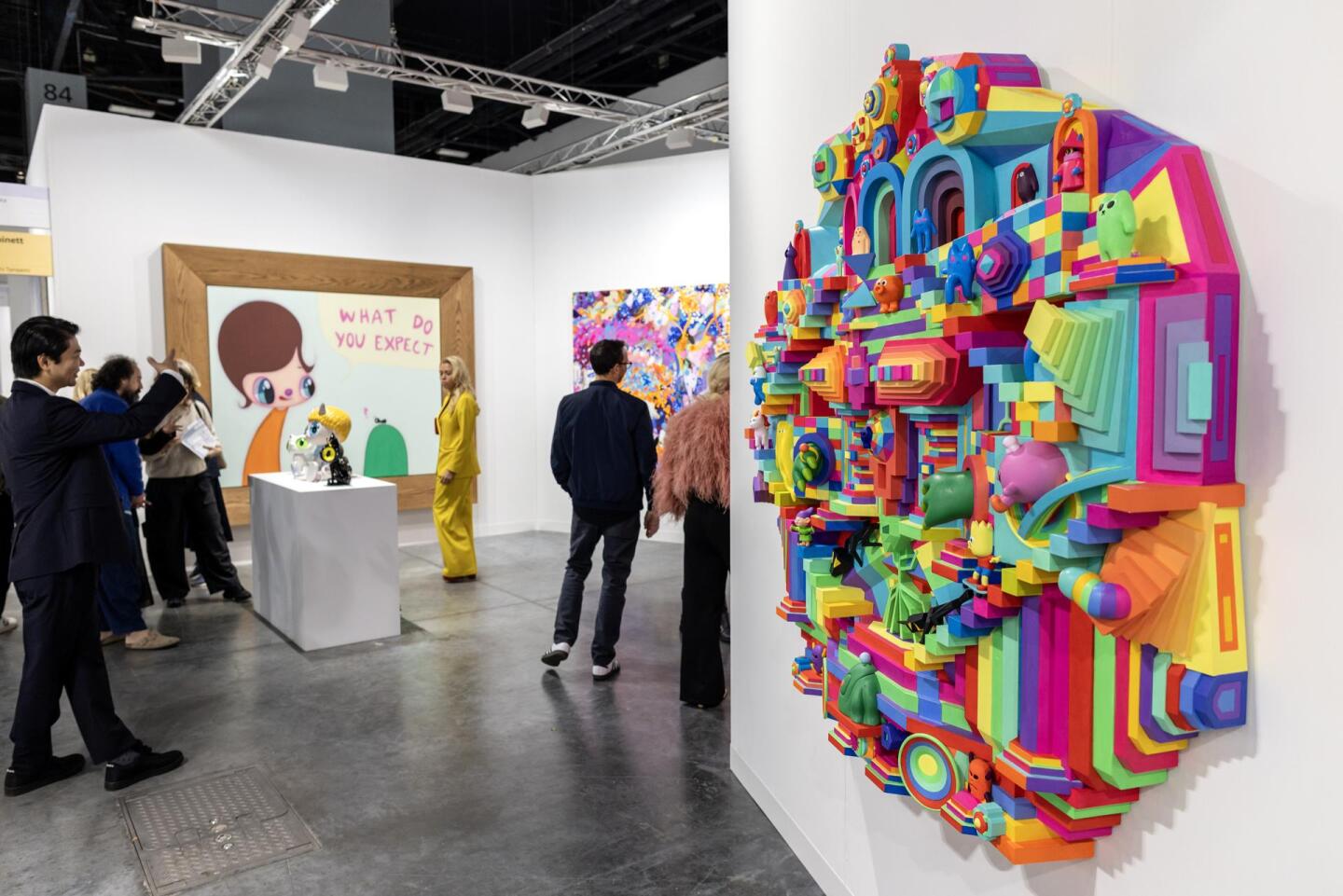Art Basel art fair at the Miami Beach Convention Center