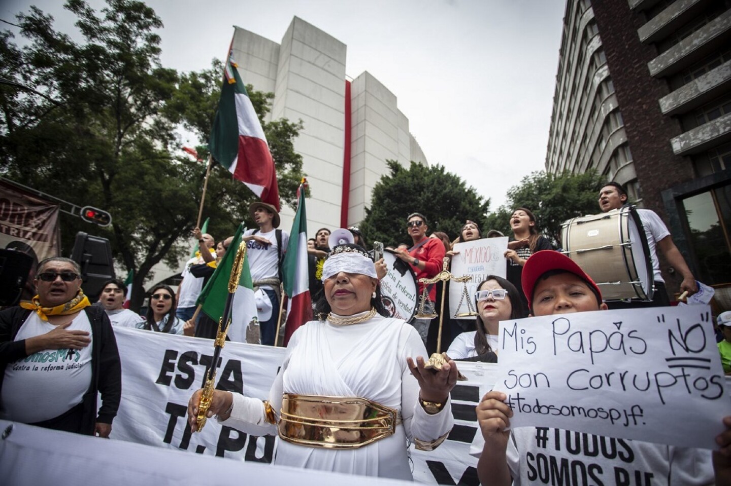 reforma juicial Protesta Reforma Judicial Senado-2