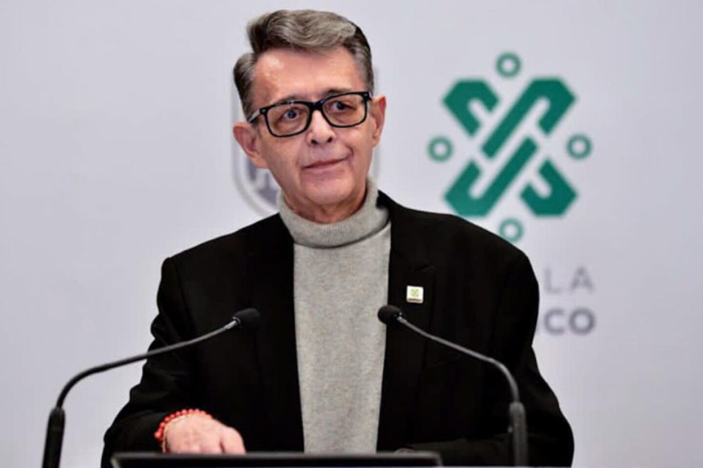 José Luis Suárez del Real, durante el anuncio esta tarde de sábado.