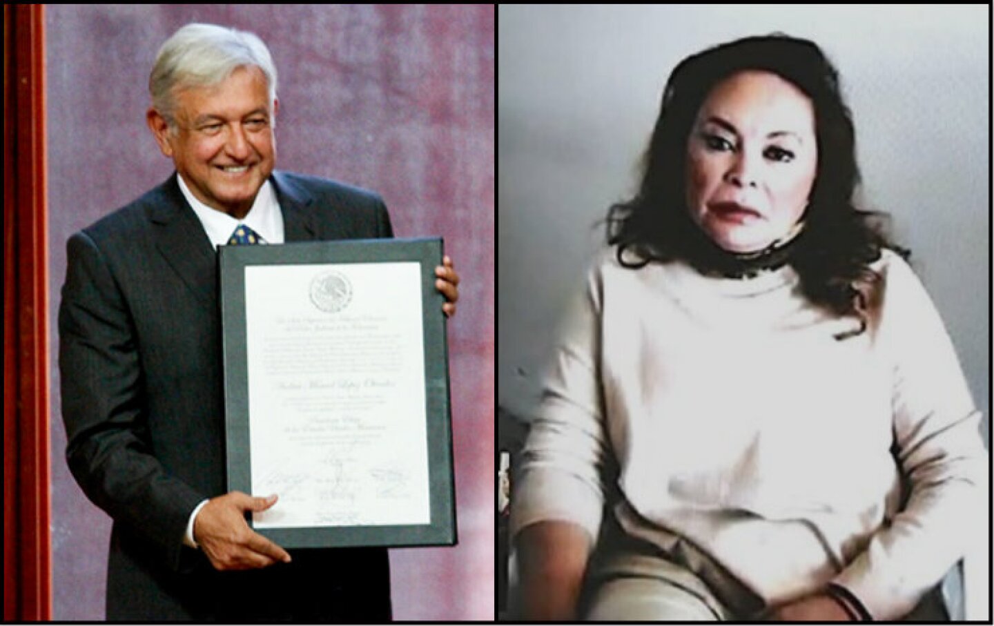 collage gordillo-amlo