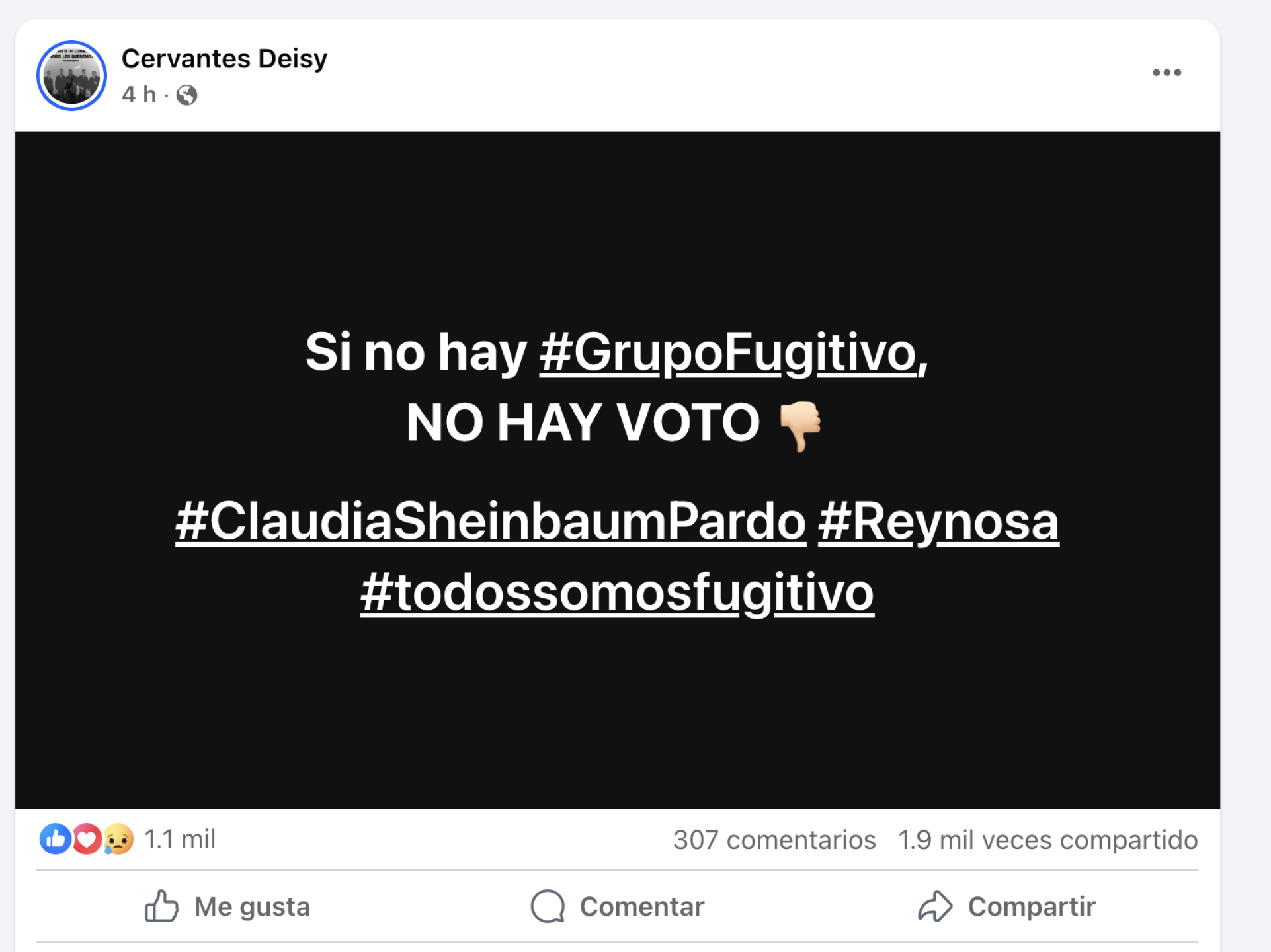 Familiares Grupo Fugitivo