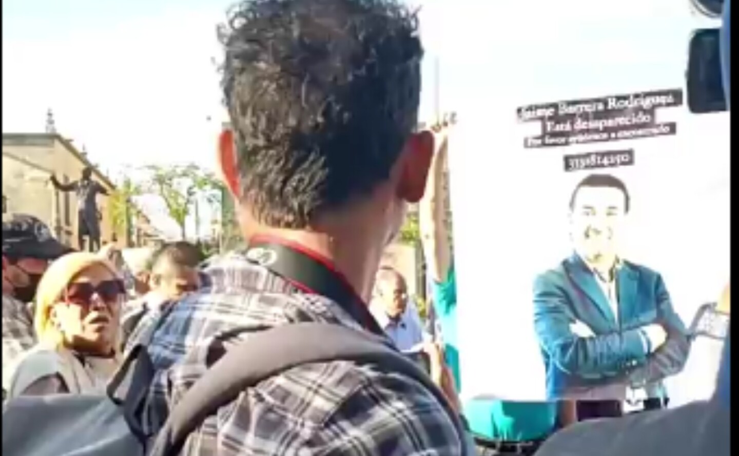 protesta Guadalajara Jaime Barrera