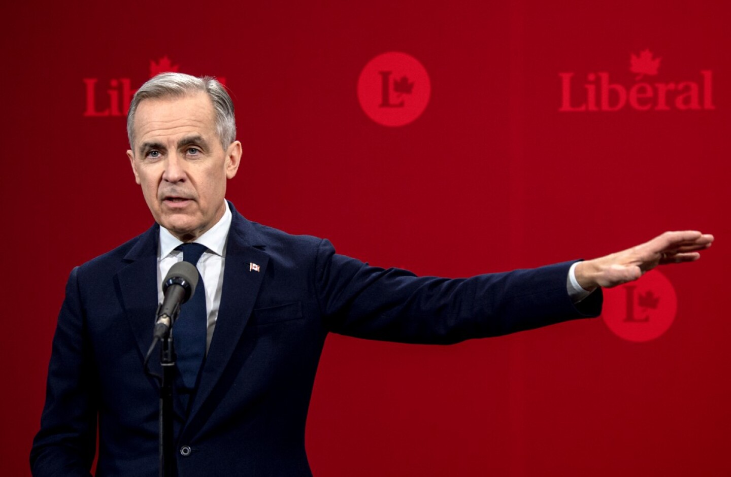 Mark Carney CANADA-POLITICS-ELECTION-DEBATE