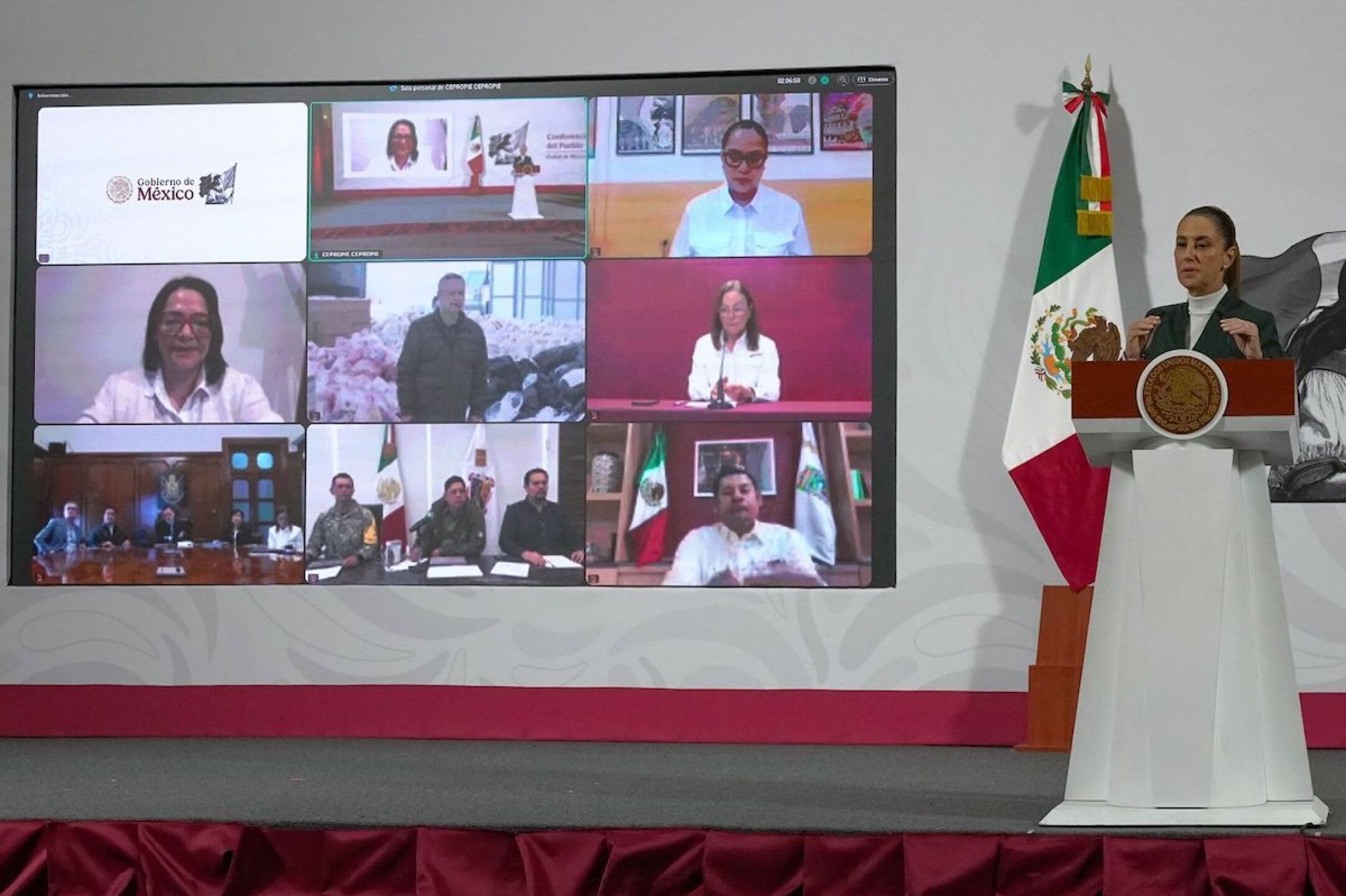 Claudia Sheinbaum informe lluvias