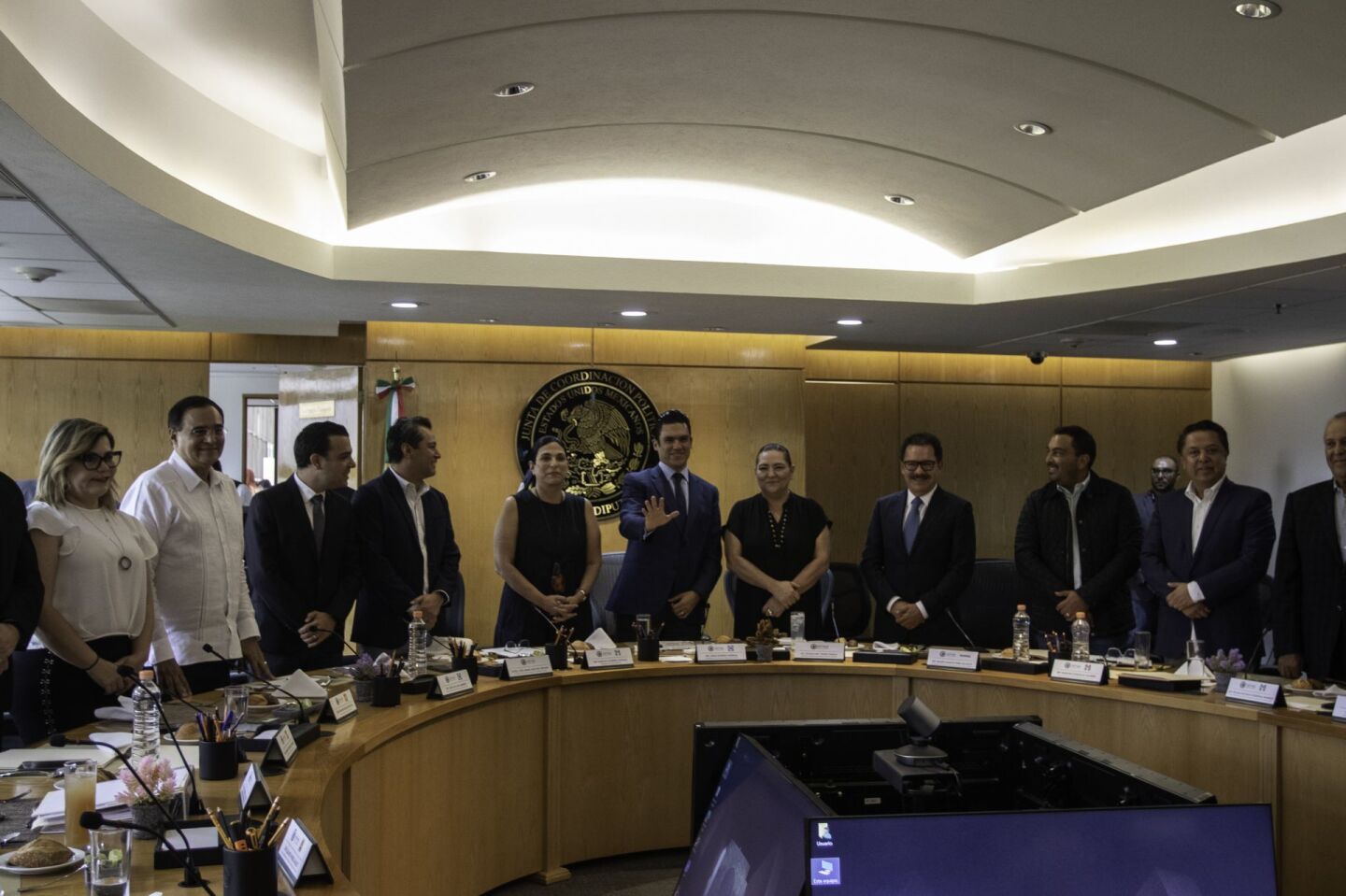 Reunión Jucopo e INE-3
