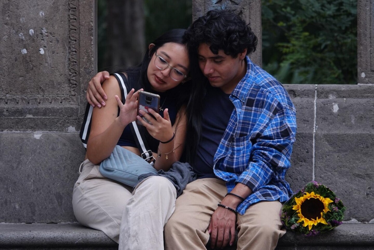 Cotidiana uso celular amor