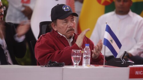 presidente de Nicaragua, Daniel Ortega