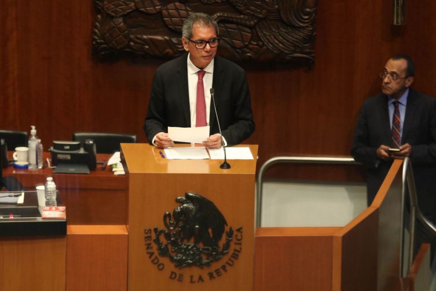 Comparecencia Edgar Amador Zamora
