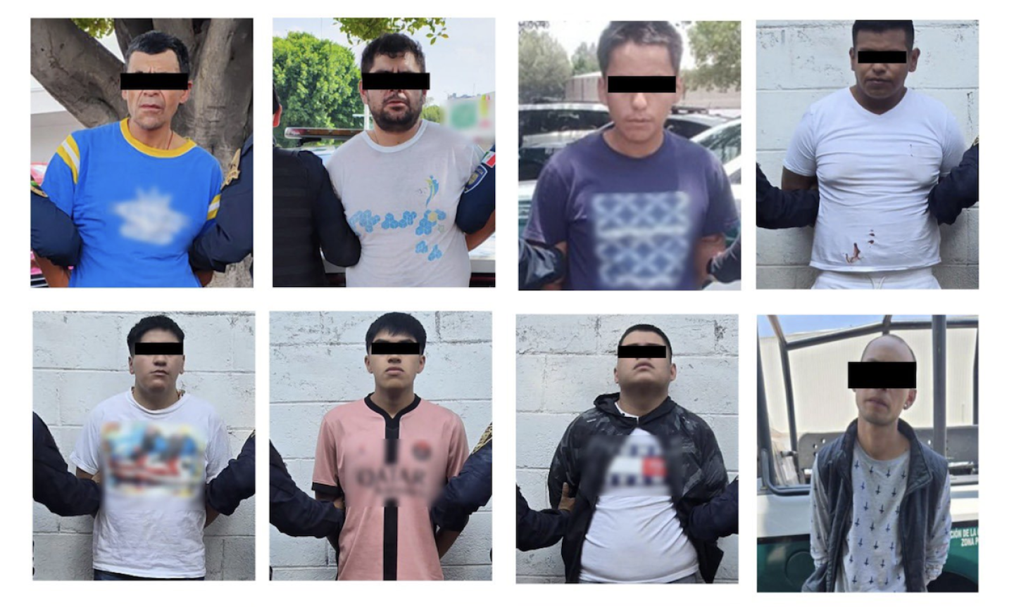 detenidos de La Unión Tepito en Miguel Hidalgo
