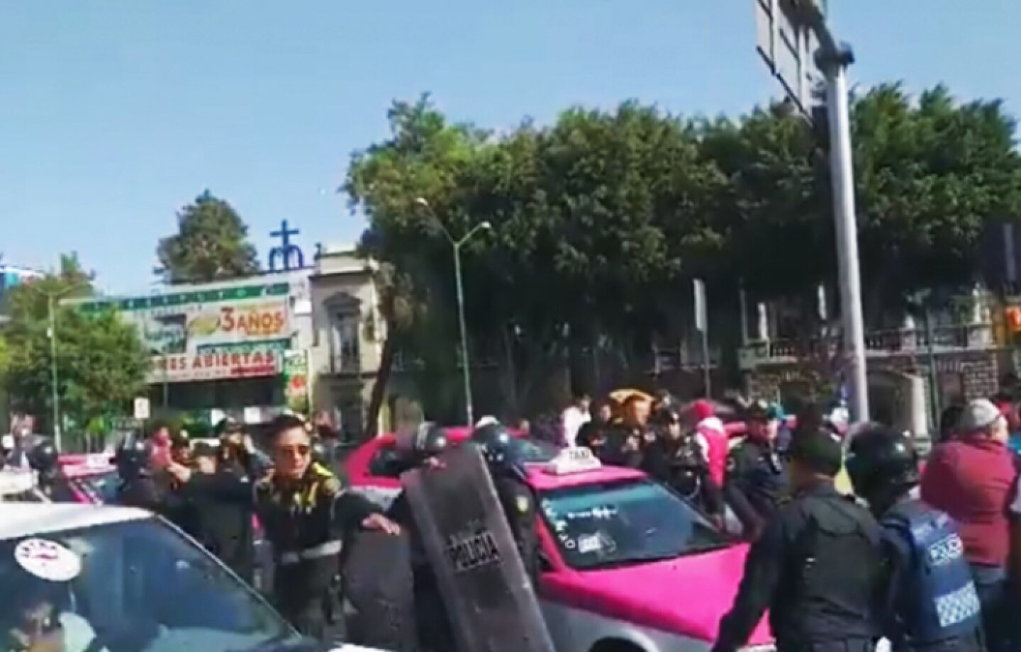 ejecentral_taxistas_policias